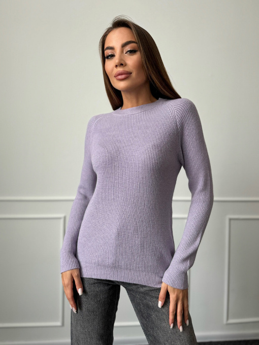 Джемпер ISSA Plus модель WN20-539_сиреневый Фото