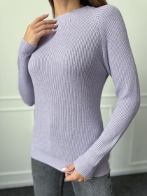 Джемпер ISSA Plus модель WN20-539_сиреневый Фото