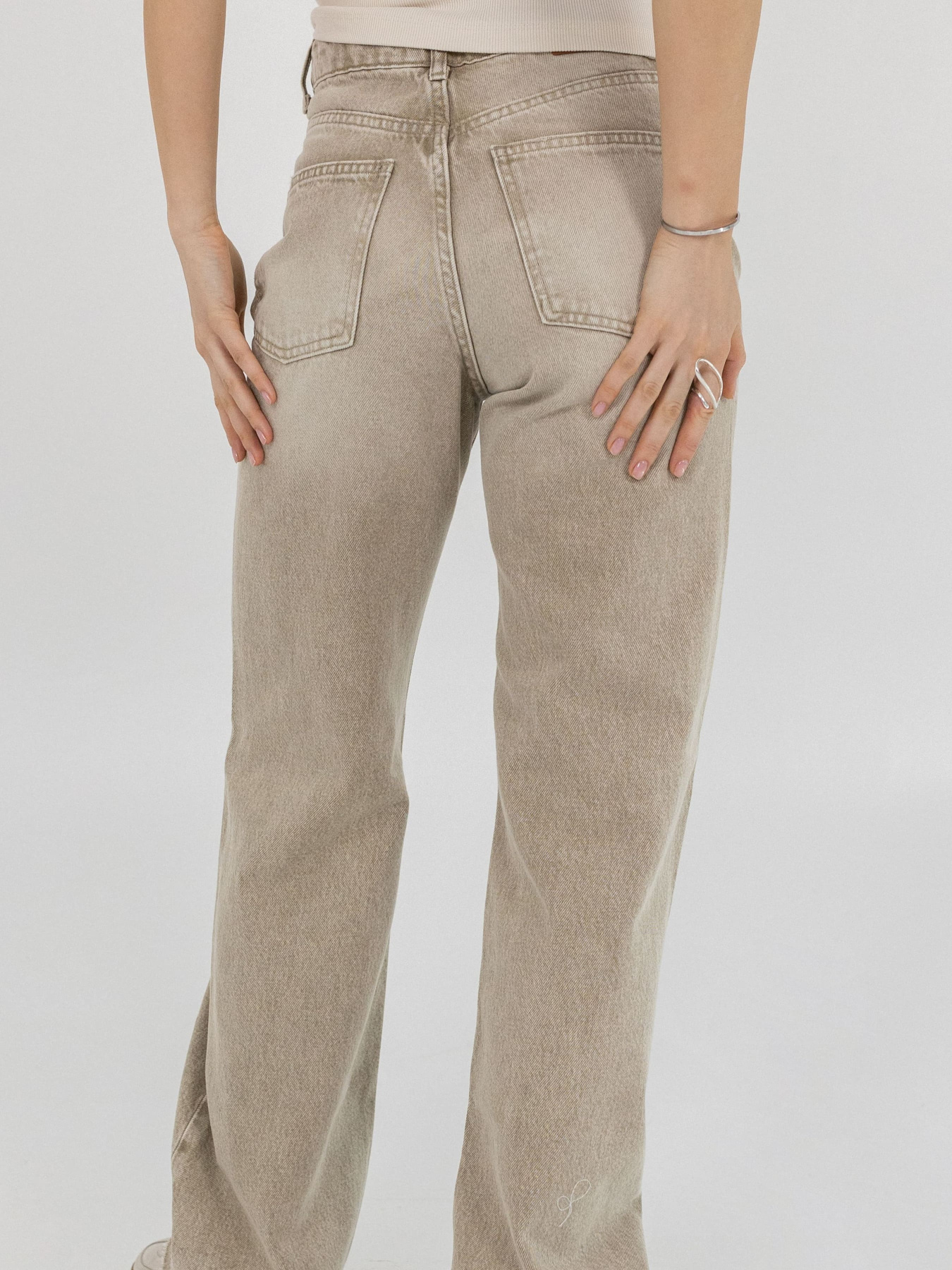 Широкие джинсы Twice модель 2450101 Фото