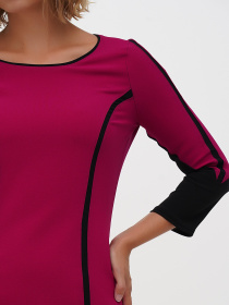 Платье мини Sassofono модель A271-SC-2451_фуксия Фото