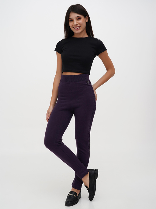 Штани повсякденні Sassofono Модель A271-SF-3408_фиолетовый Фото