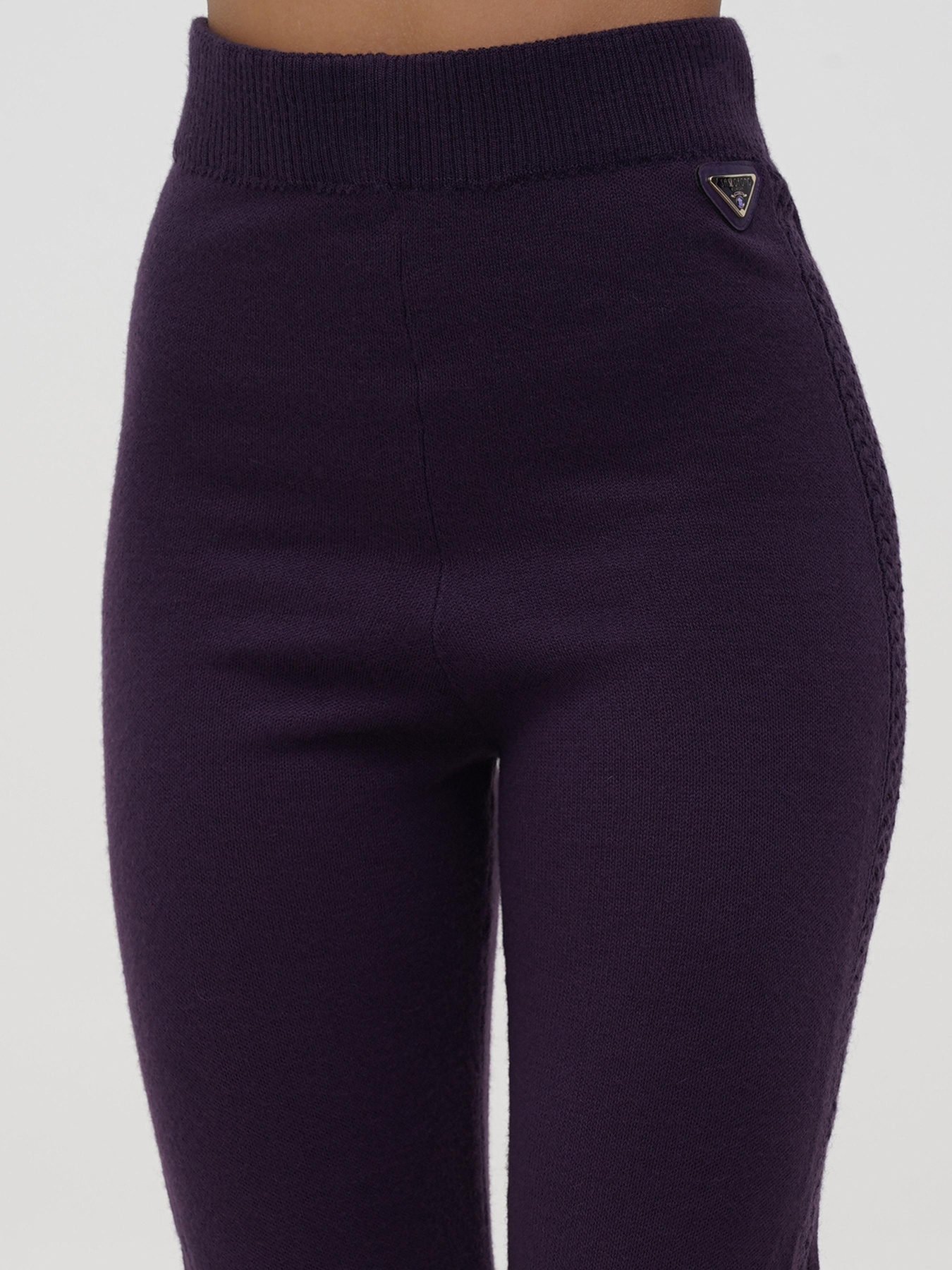 Повседневные штаны Sassofono модель A271-SF-3408_фиолетовый Фото