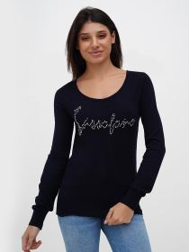 Джемпер Sassofono модель A271-SF-1886_тёмно_синий Фото