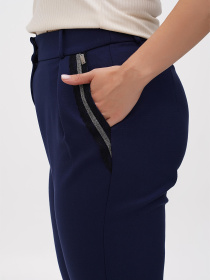 Брюки классические Sassofono модель A271-SF-1872_тёмно_синий Фото