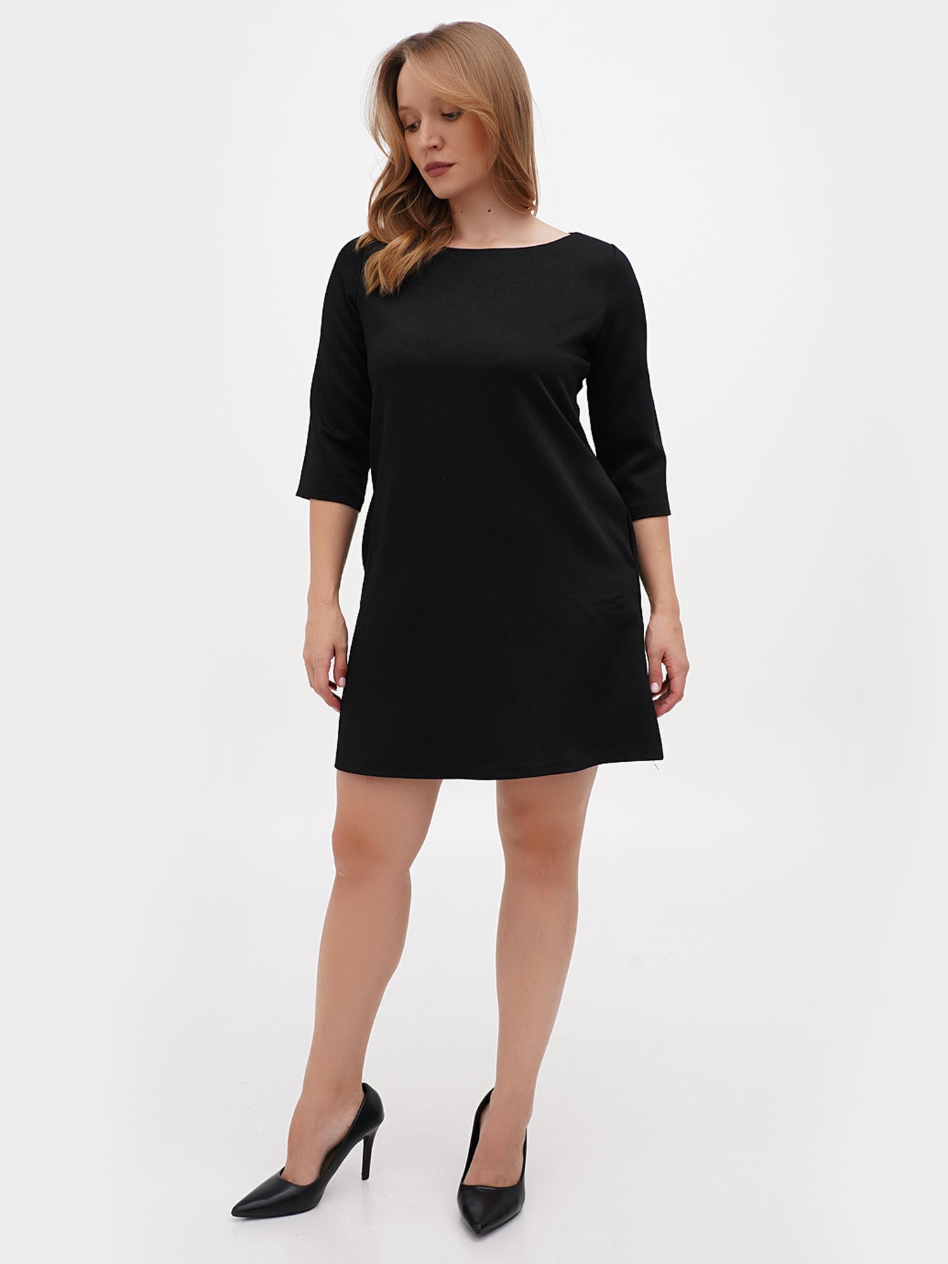 Платье мини Sassofono модель A271-SC-1910_чёрный Фото