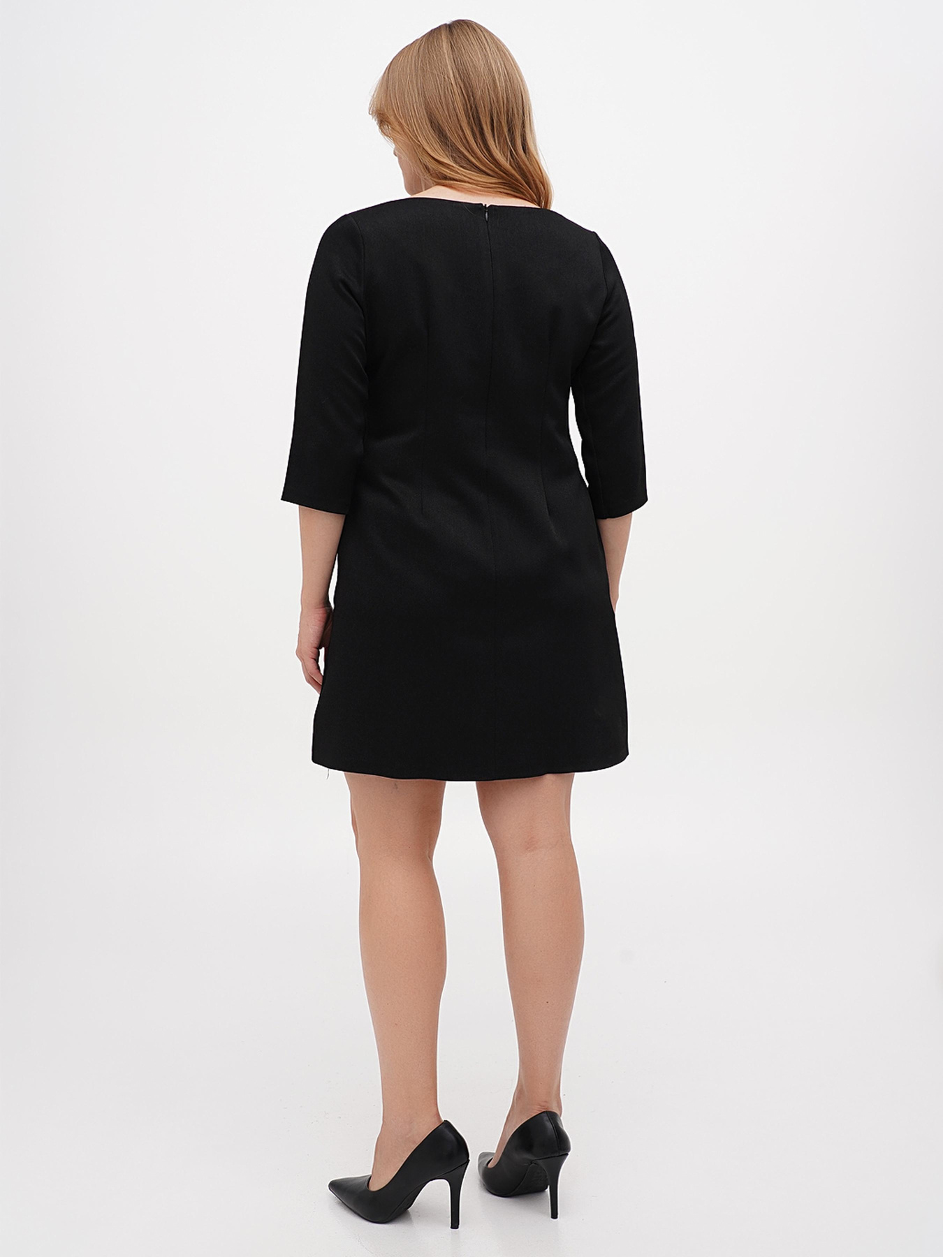 Платье мини Sassofono модель A271-SC-1910_чёрный Фото