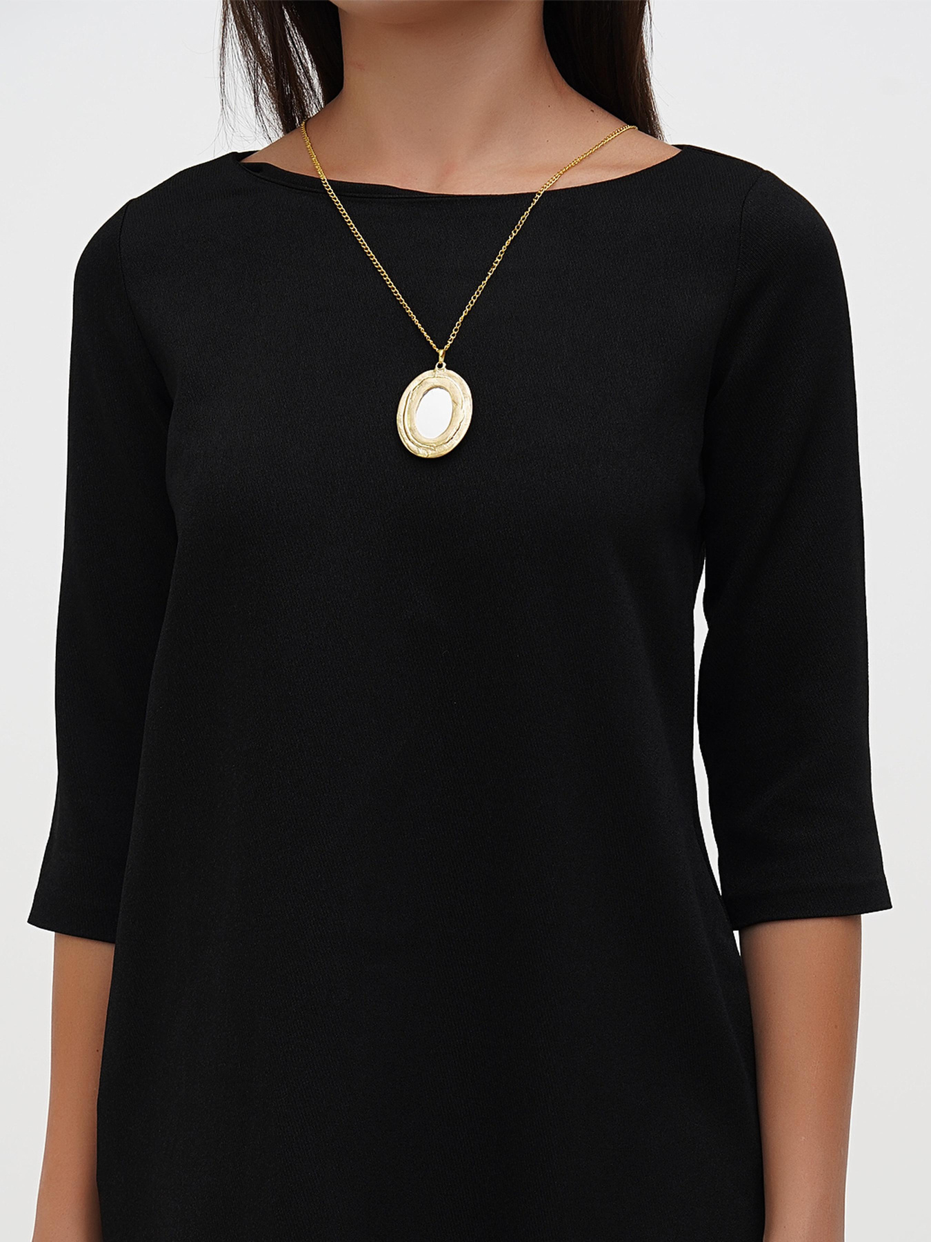 Сукня міні Sassofono модель A271-SC-1911_черный Фото