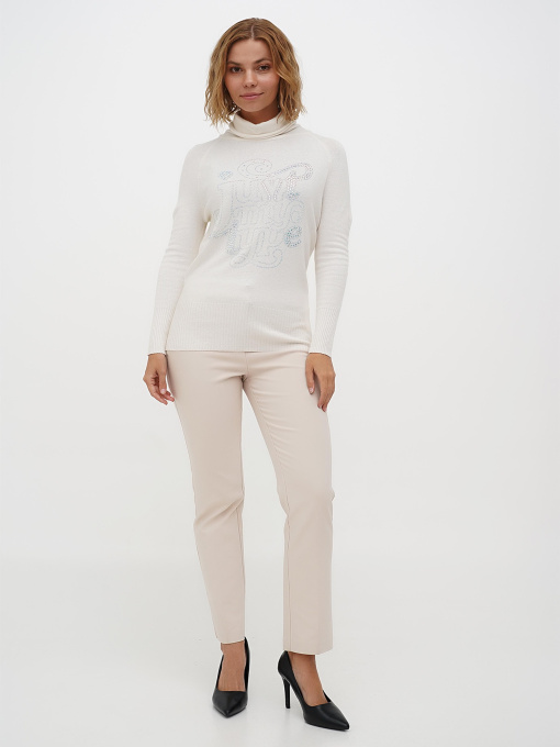 Штани повсякденні Sassofono модель A271-SC-3458_молочные Фото
