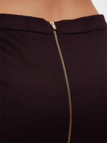 Спідниця міні Sassofono модель A271-SC-1927_бордовый Фото