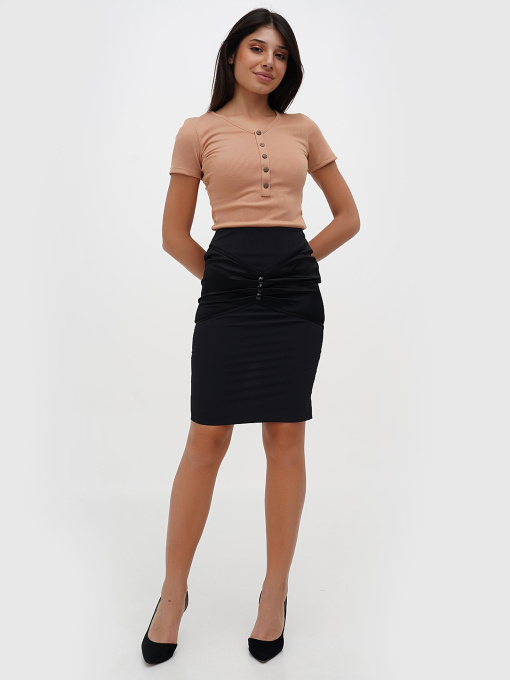 Юбка мини Sassofono модель A271-SC-3478 Фото