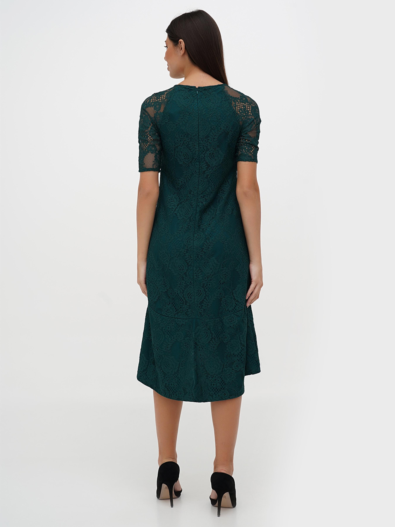 Сукня міді Sassofono модель A271-SC-3494 Фото