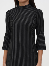 Платье мини Sassofono модель A271-SC-3495_черный Фото