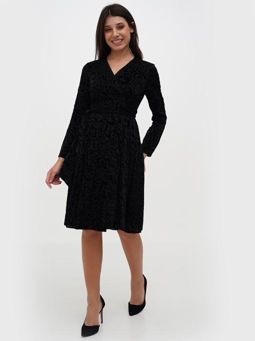 Сукня міні Sassofono модель A271-SC-1933_черный Фото