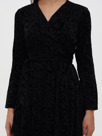 Платье мини Sassofono модель A271-SC-1933_черный Фото