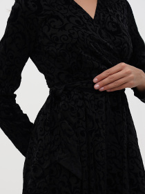 Платье мини Sassofono модель A271-SC-1933_черный Фото