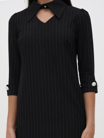 Платье мини Sassofono модель A271-SC-1935_чёрный Фото