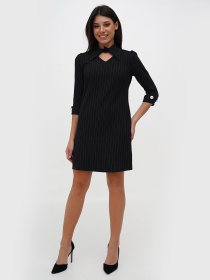 Платье мини Sassofono модель A271-SC-1935_чёрный Фото