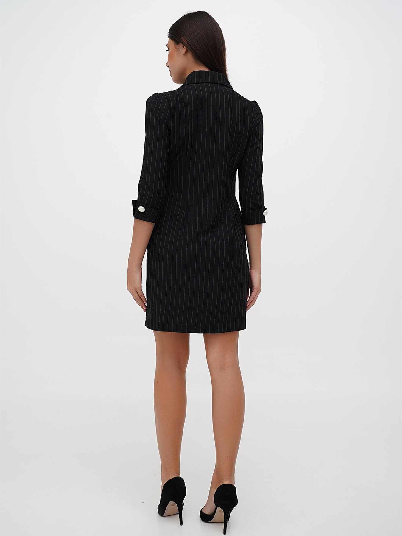 Сукня міні Sassofono модель A271-SC-1935_чёрный Фото