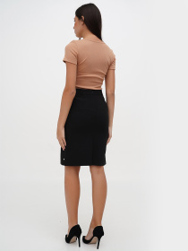 Юбка мини Sassofono модель A271-SC-3498 Фото