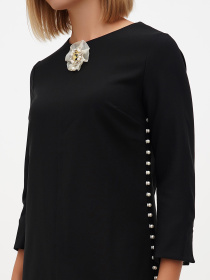 Платье мини Sassofono модель A271-SC-1941_черный Фото