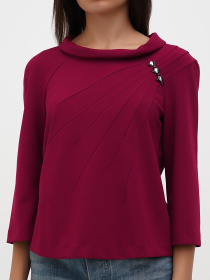 Блуза Sassofono модель A271-SC-3503_фуксия Фото