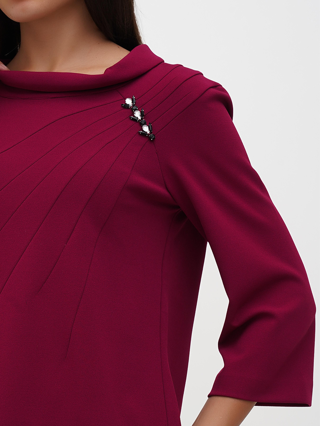 Блуза Sassofono модель A271-SC-3503_фуксия Фото