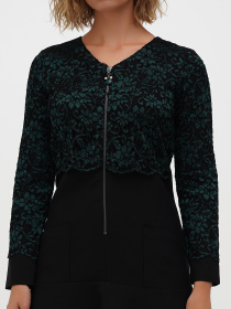 Платье мини Sassofono модель A271-SF-2685_черный Фото