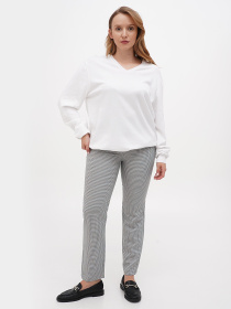 Брюки повседневные Sassofono модель A271-CL-3338_бирюзовый Фото