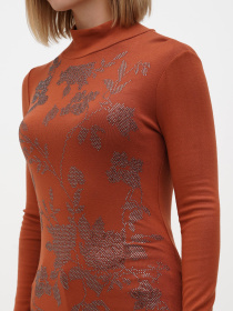 Водолазка Sassofono модель A271-SF-3382_терракотовый Фото