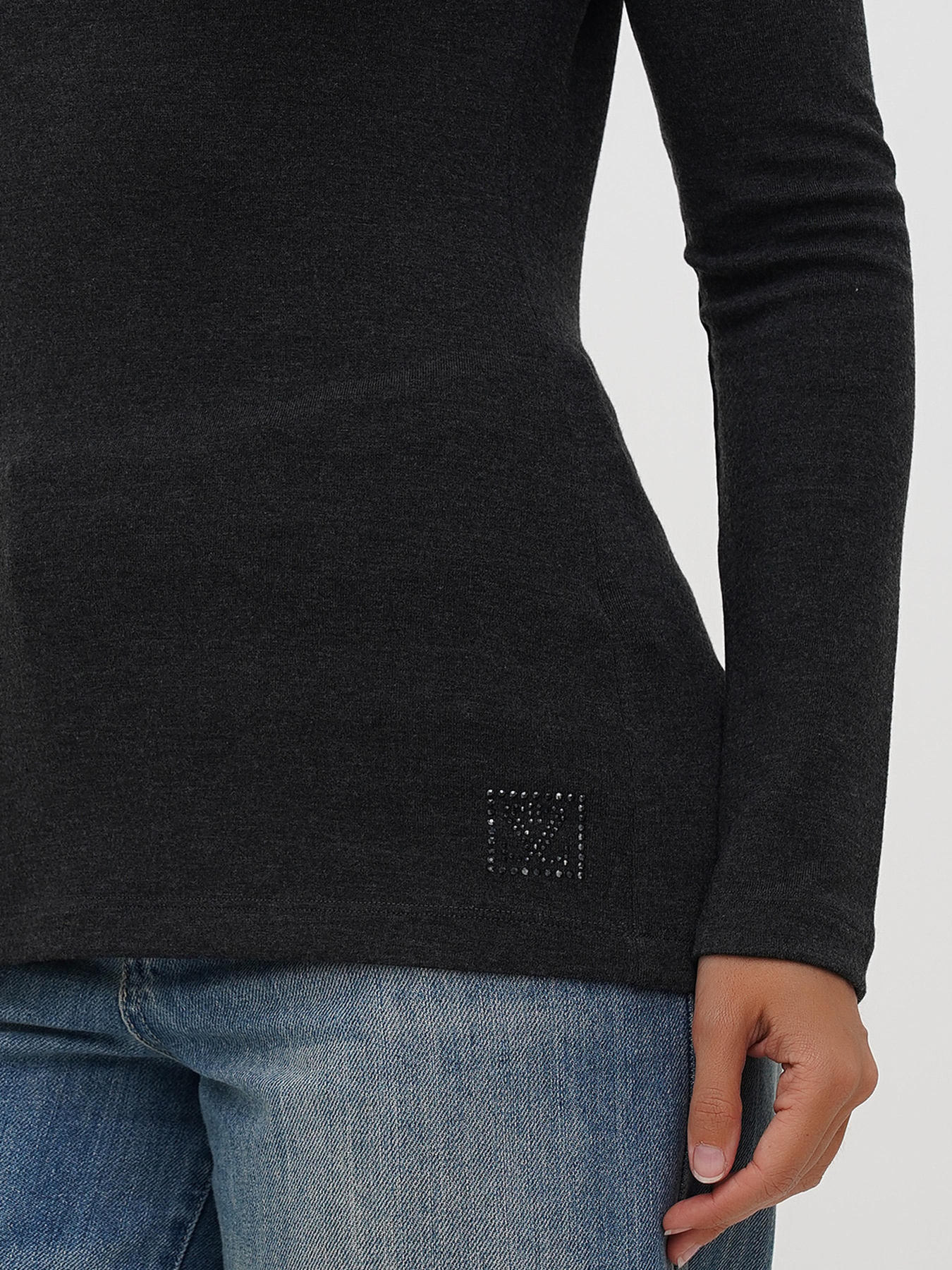 Лонгслив Sassofono модель A271-SF-3383_темно_серый Фото