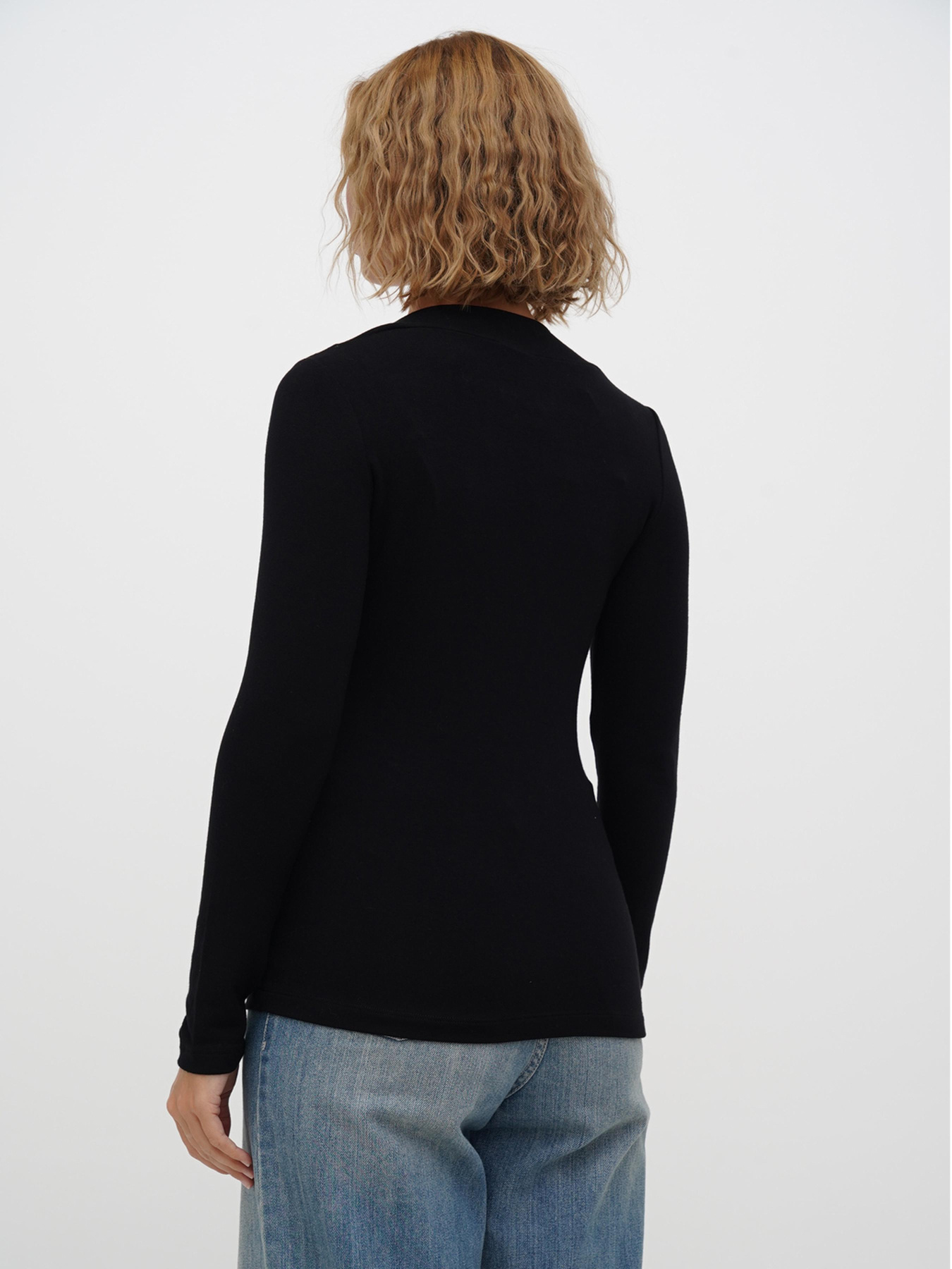 Лонгслив Sassofono модель A271-SF-3387_черный Фото