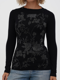 Лонгслив Sassofono модель A271-SF-3387_черный Фото