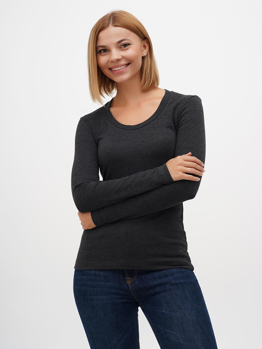 Лонгслив Sassofono модель A271-SF-3388_темно_серый Фото