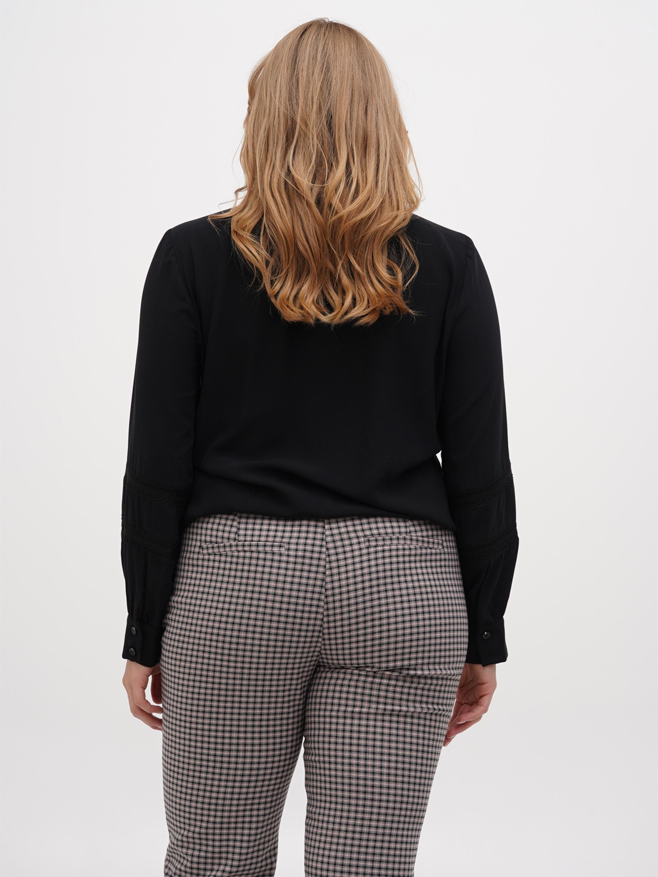 Блуза Sassofono модель A271-SF-1865_черный Фото