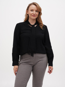 Блуза Sassofono модель A271-SF-1865_черный Фото