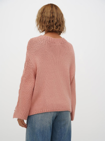 Джемпер Sassofono модель A271-SC-3531_пудра Фото