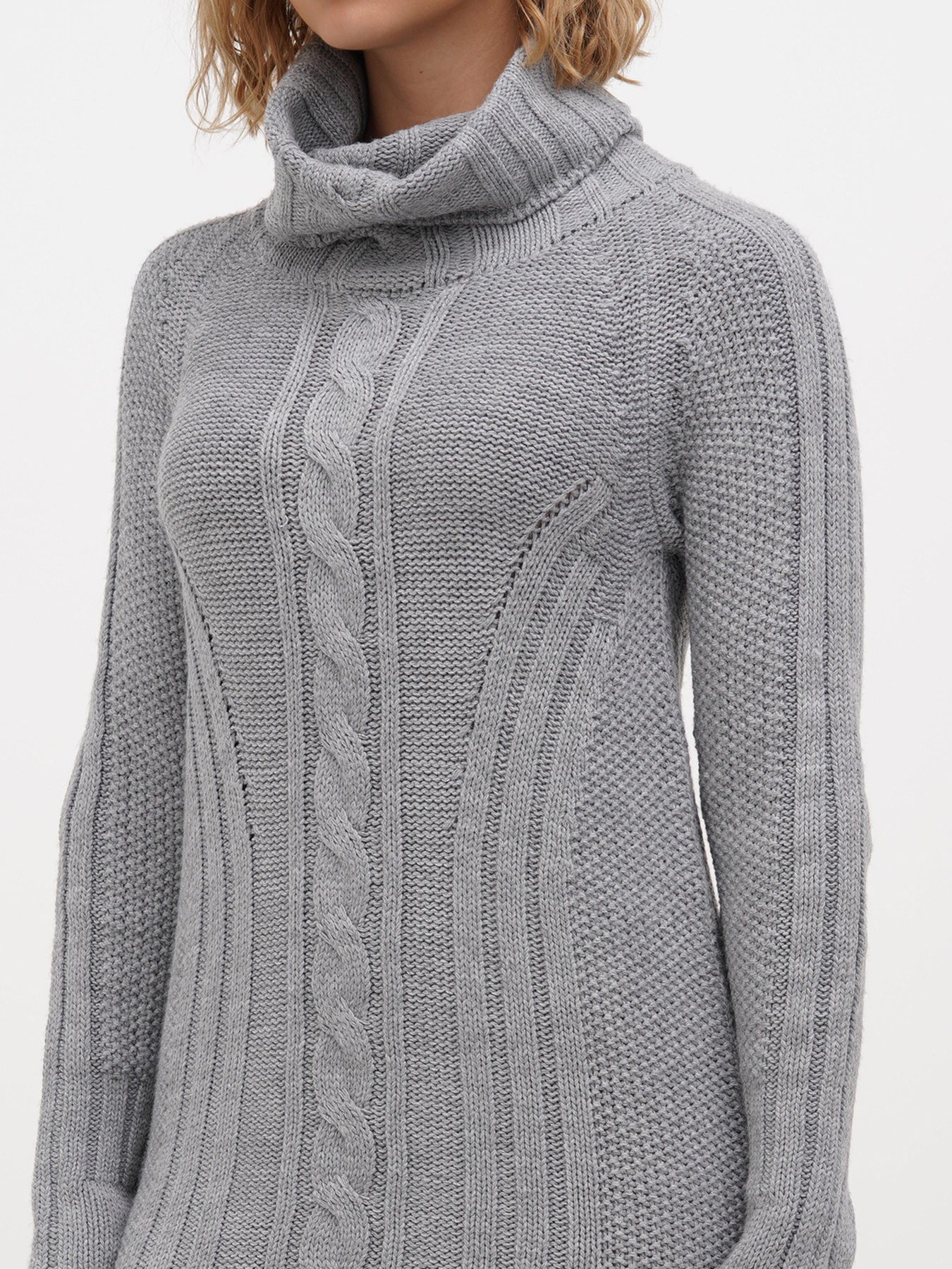 Туника Sassofono модель A271-SC-3535_серый Фото