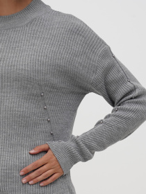 Джемпер Sassofono модель A271-SC-3542_серый Фото