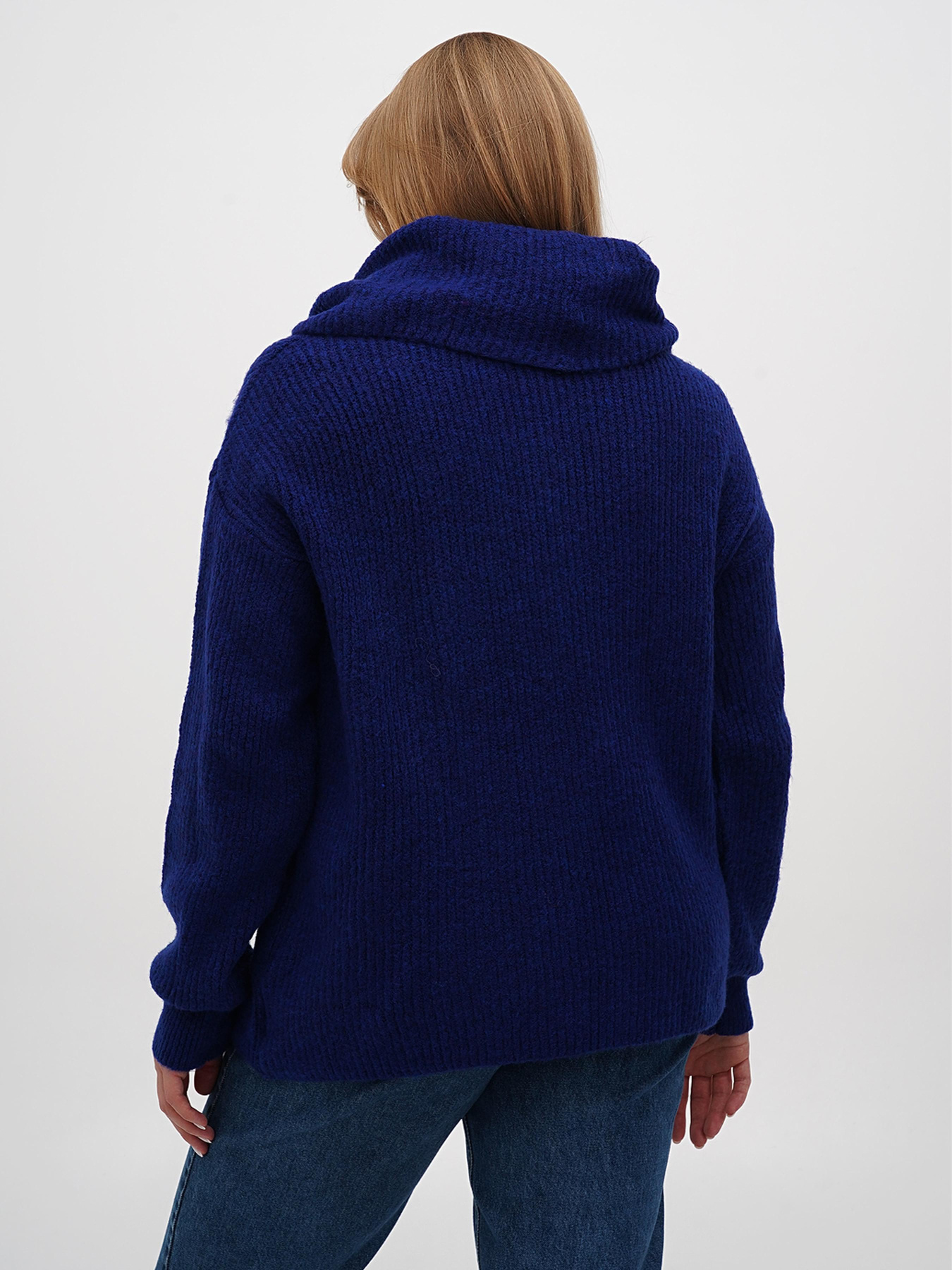 Свитер Sassofono модель A271-SC-3551_синий Фото