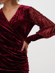 Платье мини Sassofono модель A271-SC-3425 Фото