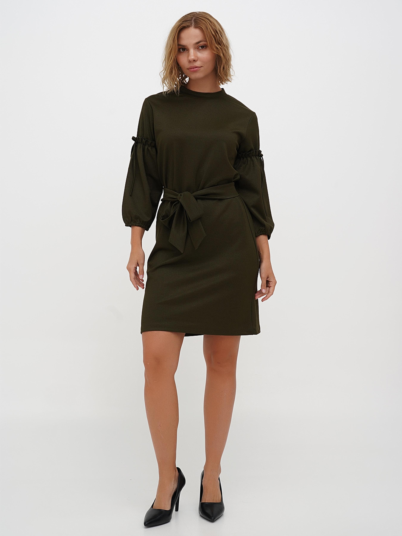 Сукня міні Sassofono модель A271-SC-3449_хаки Фото
