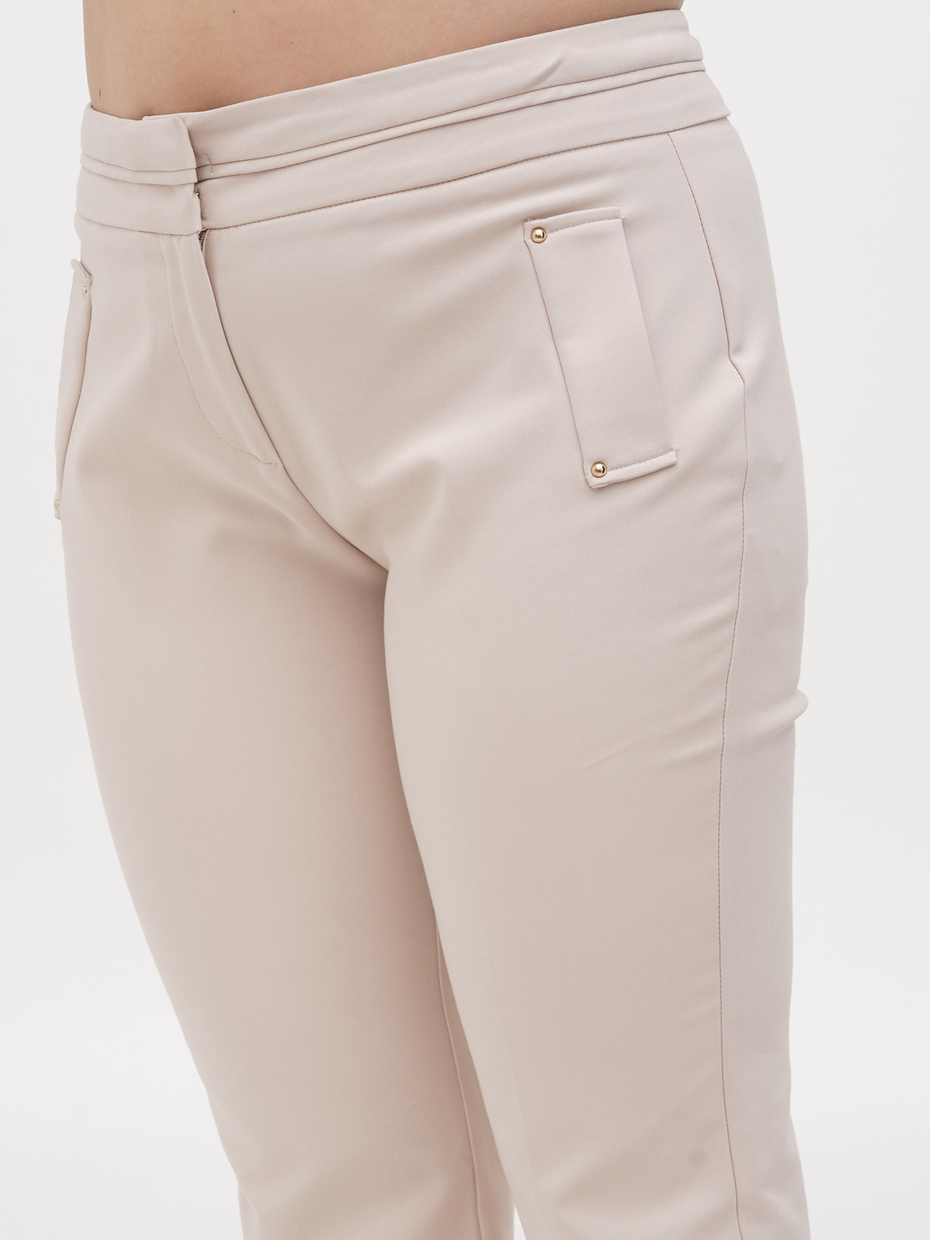 Штани повсякденні Sassofono модель A271-SC-1916_молочный Фото