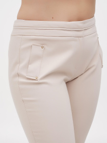 Повсякденні штани Sassofono модель A271-SC-1916_молочный Повсякденні штани Sassofono модель A271-SC-1916_молочный Фото