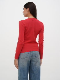 Джемпер Sassofono модель A271-SF-3586_красный Фото