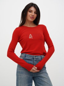 Боди Sassofono модель A271-SF-3590_красный Фото