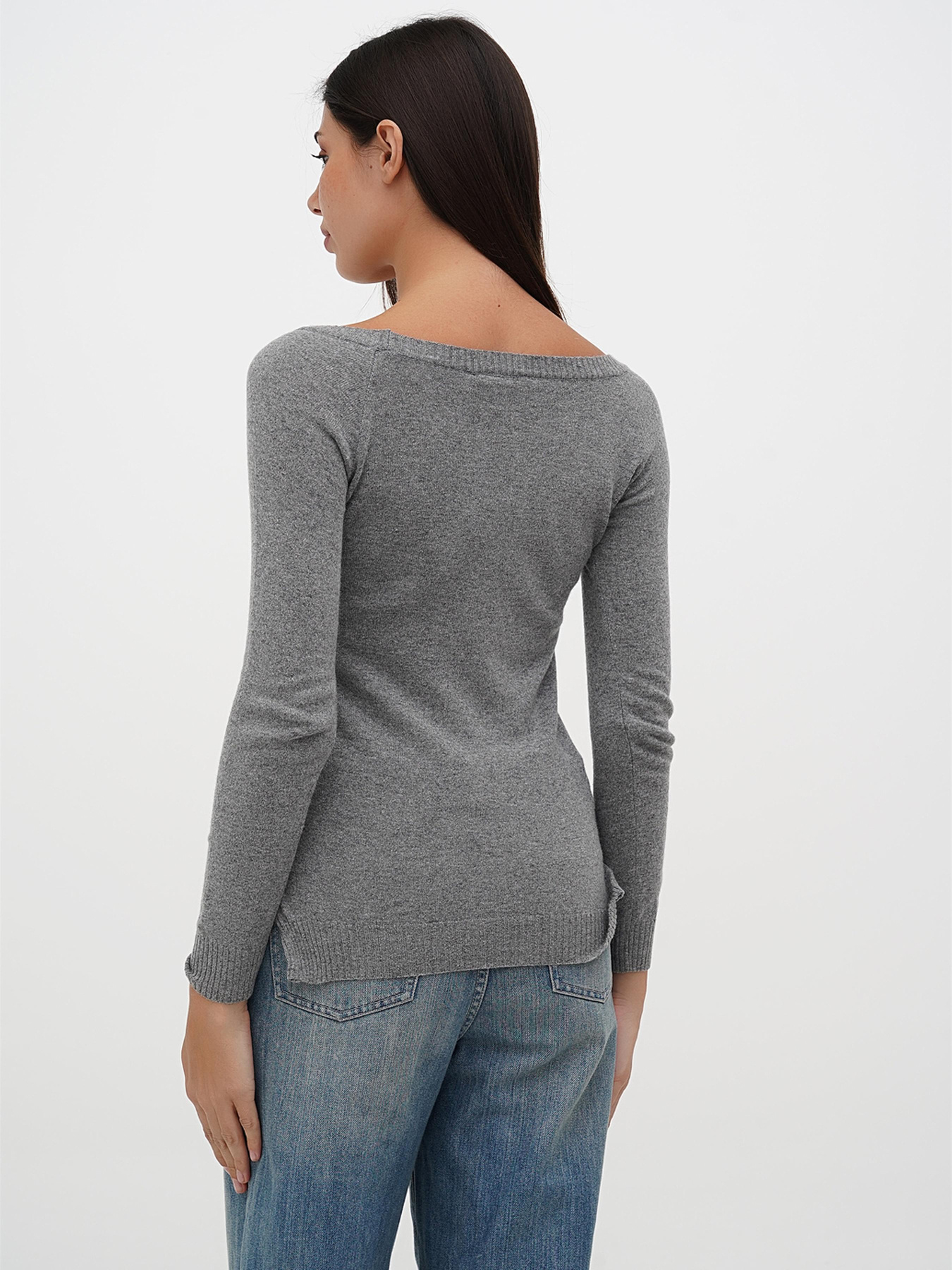 Джемпер Sassofono модель A271-SF-3594_серый Фото