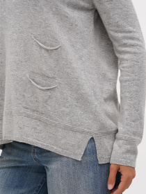 Джемпер Sassofono модель A271-SF-3596_серый Фото