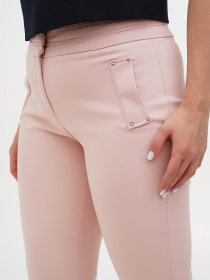 Брюки повседневные Sassofono модель A271-SF-3767_пудра Фото