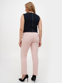 Повсякденні штани Sassofono модель A271-SF-3767_пудра Фото