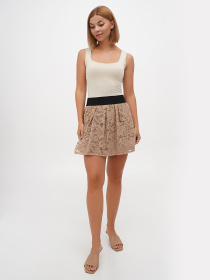 Юбка мини Sassofono модель A271-SC-2574 Фото